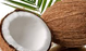 Sorvete de massa coco branco